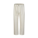 Cargo Pants Pure White Business Casual Trousers