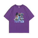 Tutter Rat Meme T-shirt Funny Mouse Print T Shirts