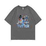 Tutter Rat Meme T-shirt Funny Mouse Print T Shirts