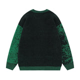 Women Sweater Jacquard Knitted Top Vibe Idle Style
