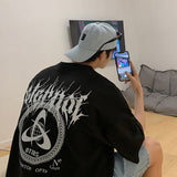 Men T Shirt Summer Loose All-Matching