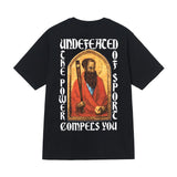 UNDEFEATED T Shirts Crew Neck Men's and Women's Loose