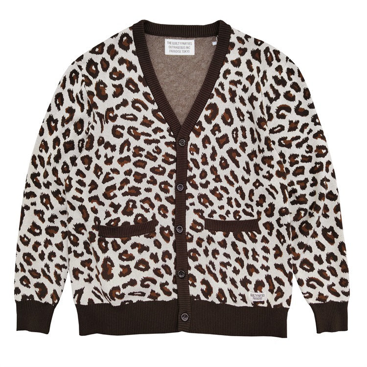 GUILTYPARTIES TIGER Sweater V-neck loose knit