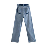 Women Jeans Casual Loose and Simple