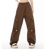 Men Jeans Loose Zip Slit