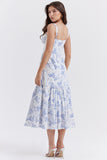 Women Dress Sweet and Spicy Suspenders Solid Color Broken Dress