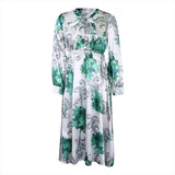 Women Dress Printed Dress plus Size Dress