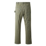 Cargo Pants Solid Olive Overalls