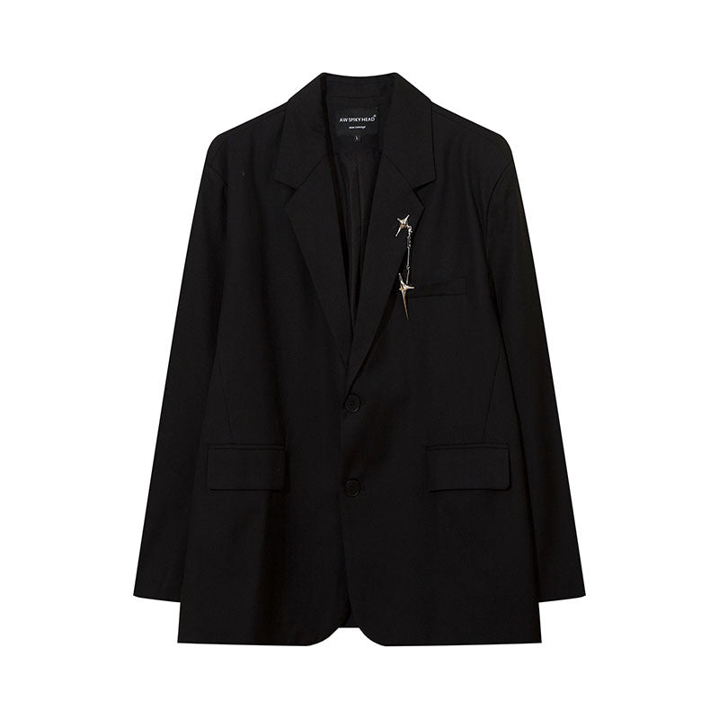 Women Jackets Special-Interest Design Suit Jacket Oversize
