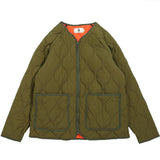 Men Cotton Padded Jacket Coat Retro Workwear Cotton Coat Jacket Men's Loose Collarless Jacket