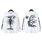 Hellstar long-sleeve T-shirt autumn, loose long-sleeve T-shirt