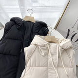 Women Vest Loose Cotton Coat Vest