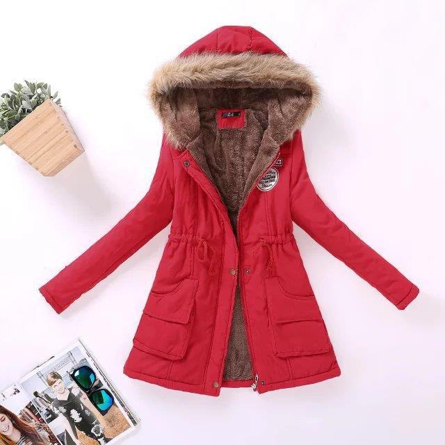 Women Cotton Coat Imitation Lamb Wool Cotton Jacket