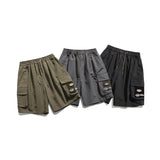 Unisex Shorts Retro Workwear Shorts Loose Casual