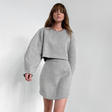Women Co-Ords Autumn Winter Sweater Casual Loose
