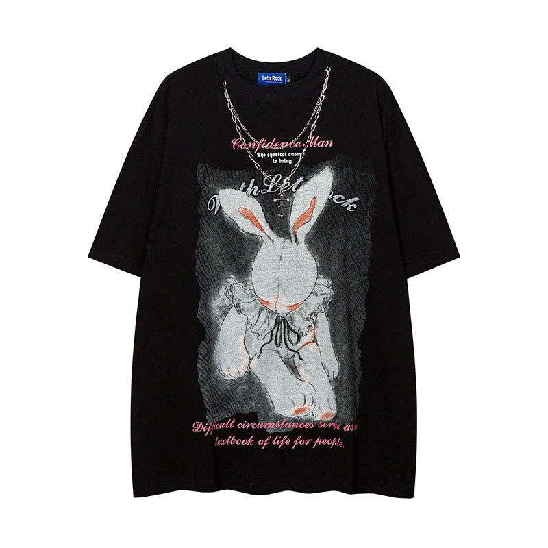 Men T-Shirt Retro Oversize
