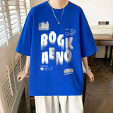 Men T Shirt Waffle Oversize Handsome