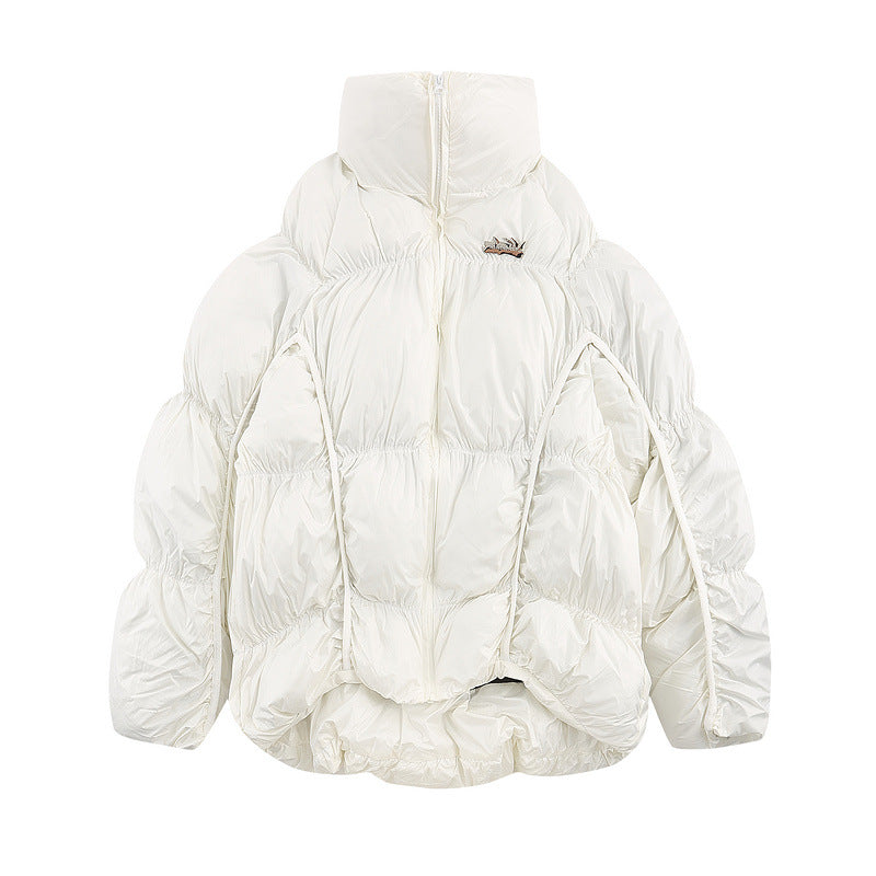 Men Coat Stand-up Collar Thick Bread Coat Cotton Coat