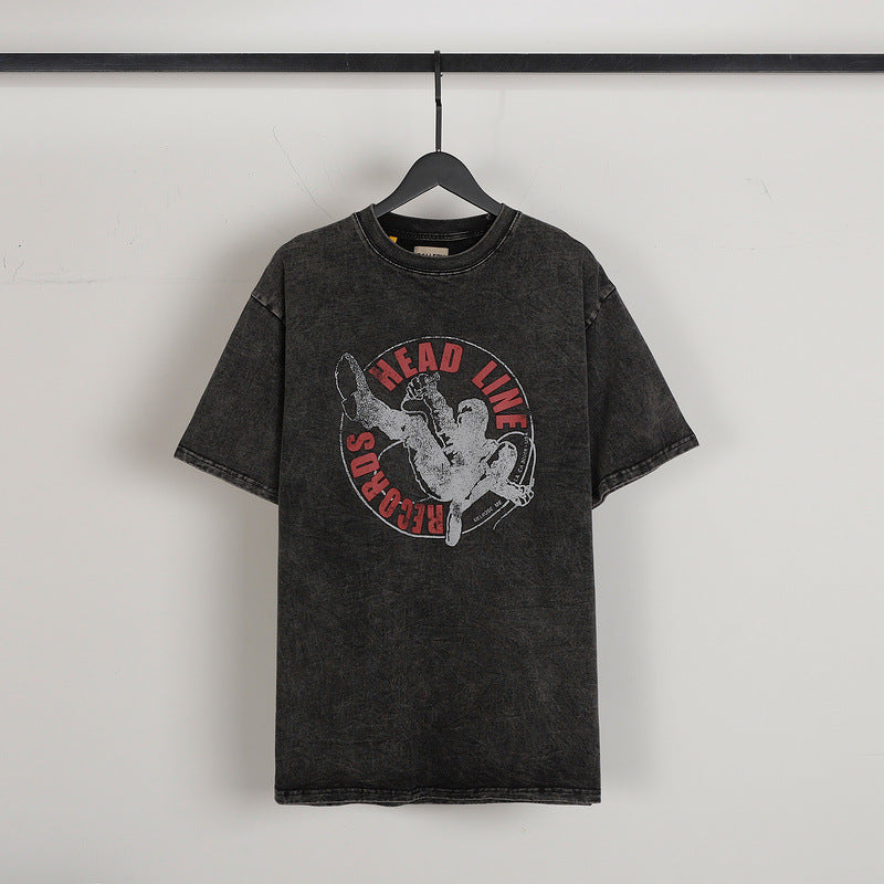 Gallery Dept T Shirts Washed black Loose T Shirts