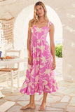 Women Dress Beach Vacation Tied Dress