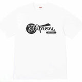 Supreme Men's Alphabet Cartoon Printed Cotton T-shirt Couple