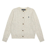 Ralph Lauren Knitted sweaters RL pips yarn knitted twist sweater cardigan