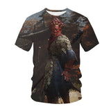 Hot Sale Role Playing Games Black Myth Wukong 3d Print T-shirt