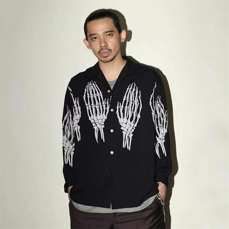 GUILTYPARTIES TIGER Shirts Men's long-sleeved shirts