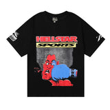 Hellstar T Shirt Knock-out Summer Short Sleeve T-Shirt