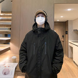 Men Cotton Coat Winter Thick Jacket Coat Loose