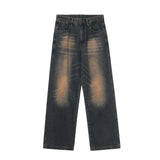 Men Jeans Retro Loose Casual Pants