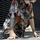 GUILTYPARTIES TIGER Shirts Dragon and Tiger Fight