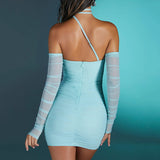 Women Dress Elegant Halter Tight Dress