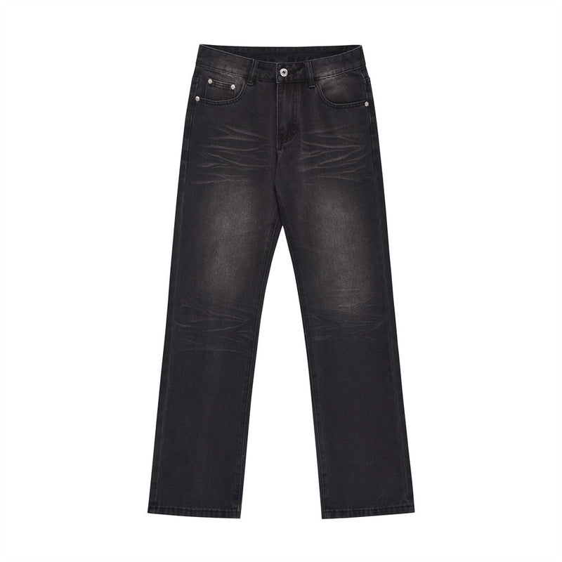 Men Jeans Retro Loose