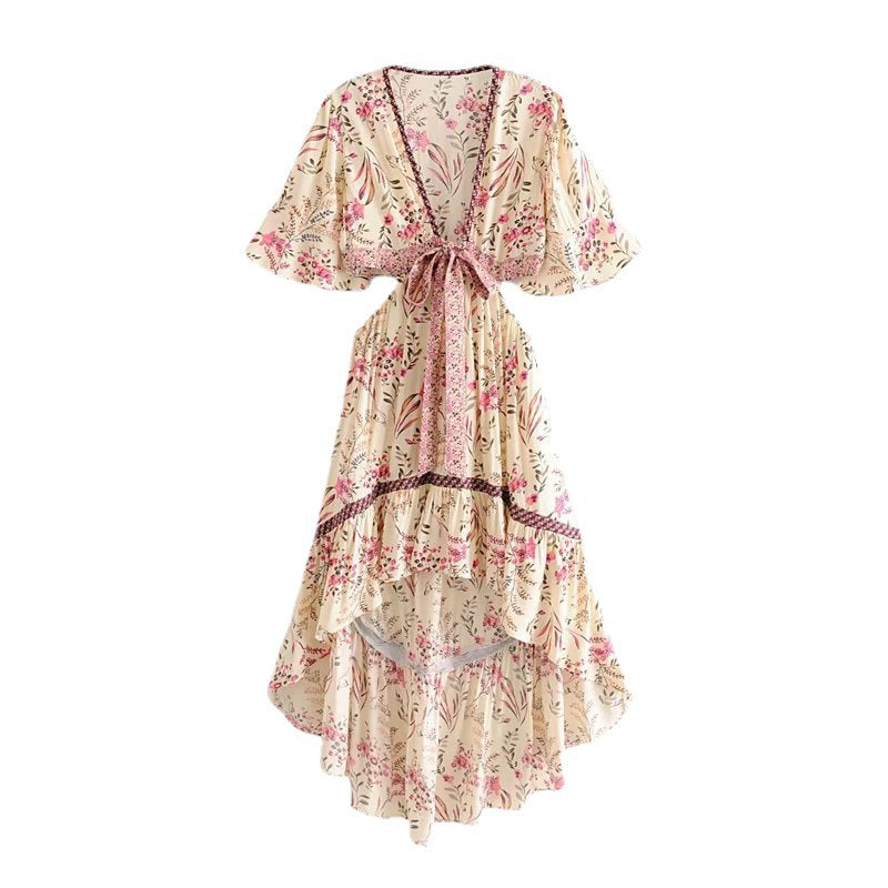 Women Dresses Bow Holiday Dress