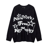 Women Sweater Loose Knitted Sweater Couple
