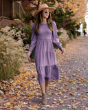 Women Dress Elegant Retro Dress