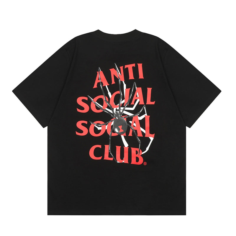 ANTI SOCIAL CLUB T-Shirt Casual Short Sleeve T-Shirt
