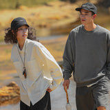 Unisex Shirt Loose All Cotton