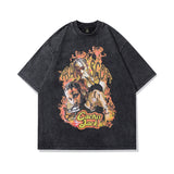 Men T-Shirt Rodman Print Distressed