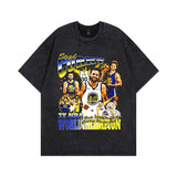 Men T-Shirt NBA Star Character Vintage