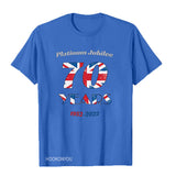 Inspired by Queen's Platinum Jubilee 2022 Elizabeth 70 Years T-shirt Pattern Printing