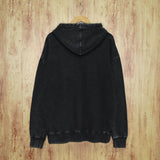 Purple Brand Distressed Hoodie Fashion Old Loose Hooded Sweater