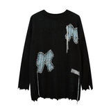 Women Sweater Vintage Butterfly Brocade Sweater