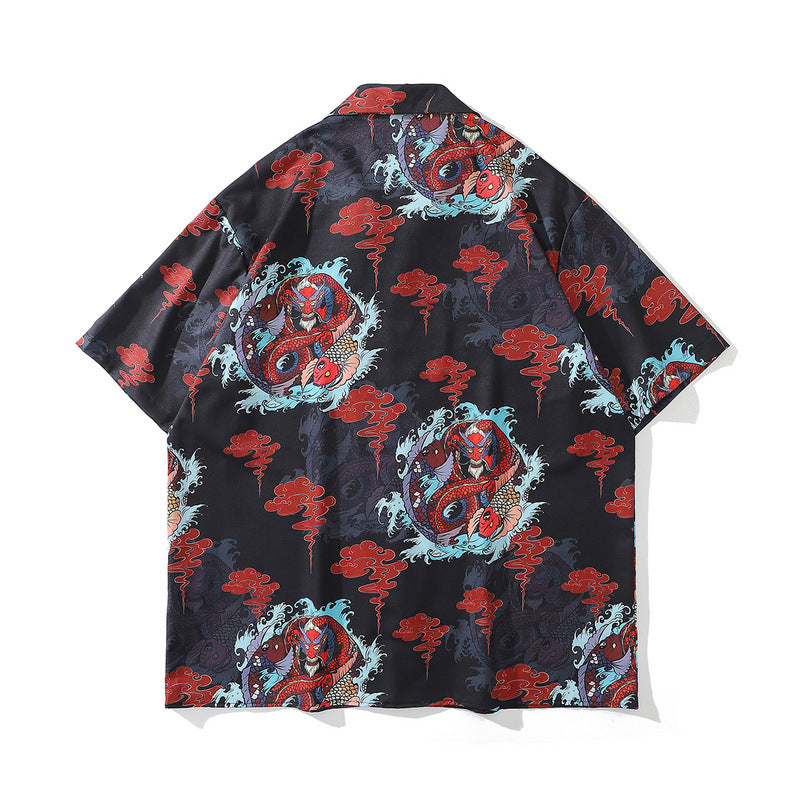 Short Sleeve Shirt Loose and Lazy Style Shirt