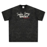 Unisex T Shirt Hip Hop Wash Loose Long Sleeve