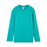 Pure Cotton Round Neck Long-sleeved T-shirt