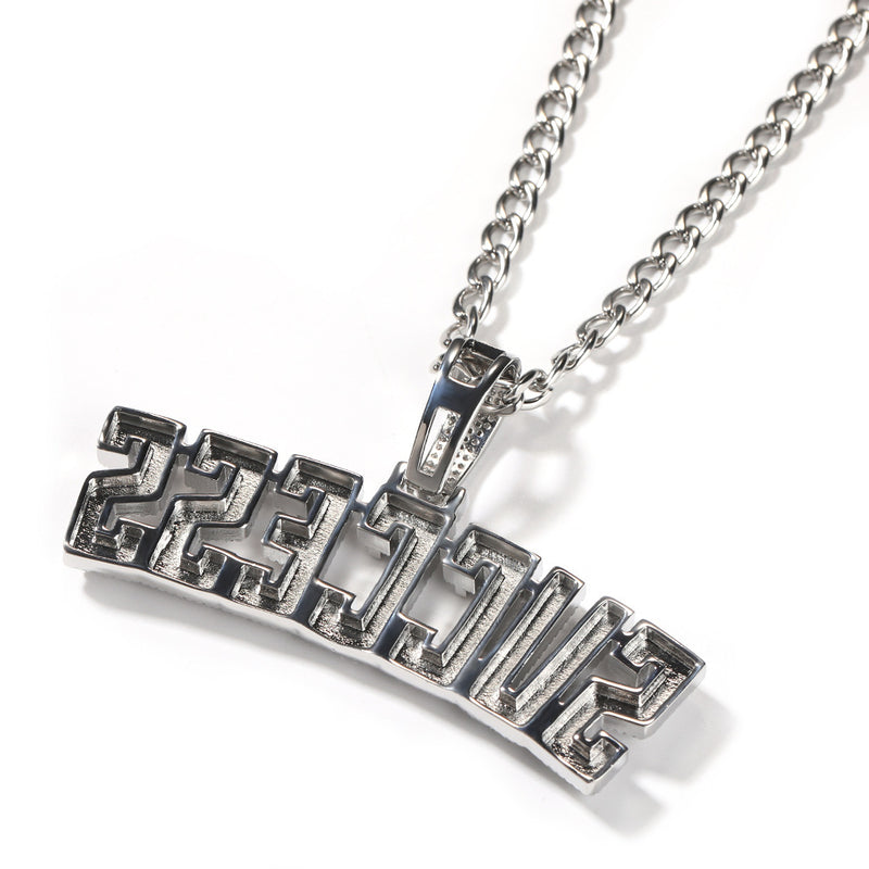 Jewelry Hip Hop success Alphabet Pieces Spectrum