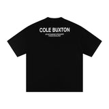 Cole Buxton T Shirts Short Sleeve Vintage Loose