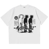 Setwear Men Tshirt Cotton Oversized Graphic Print T shirt